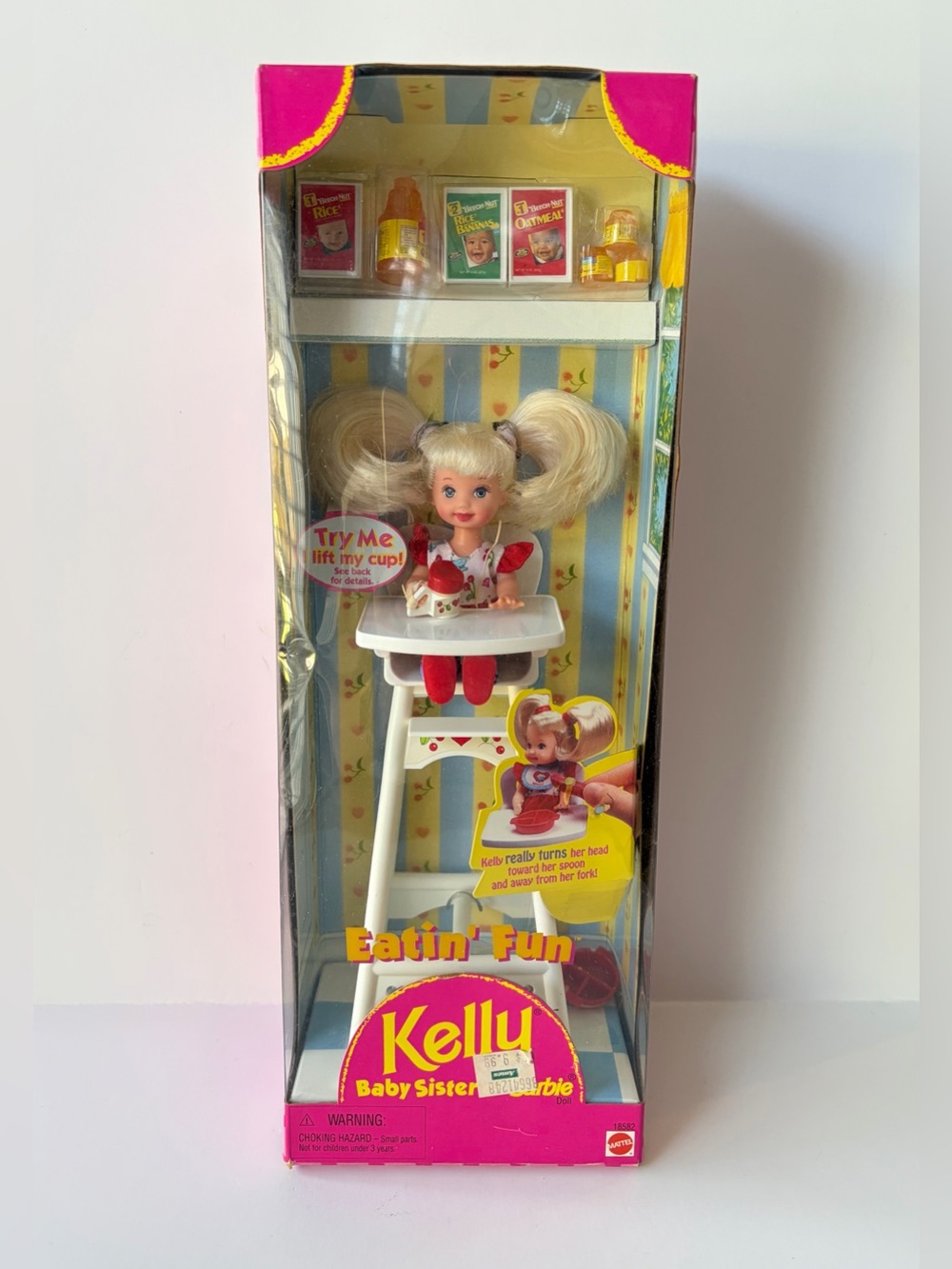 NIB 1997 Barbie Eatin' Fun Kelly Doll